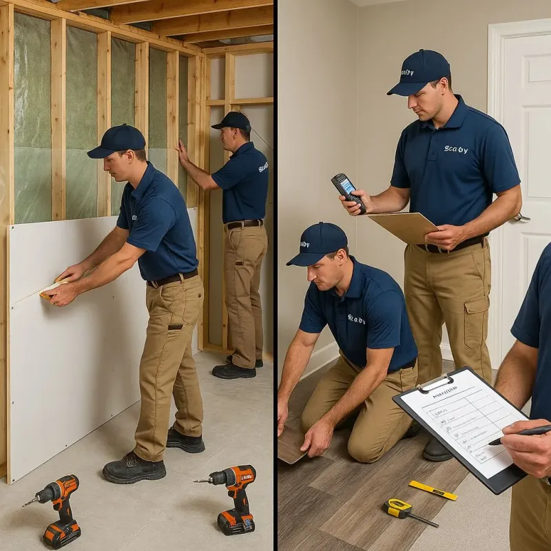 Repairs and Reconstruction process in Jefferson County, OK